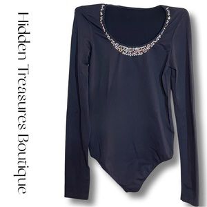 Body Suit with Swarovski Crystals